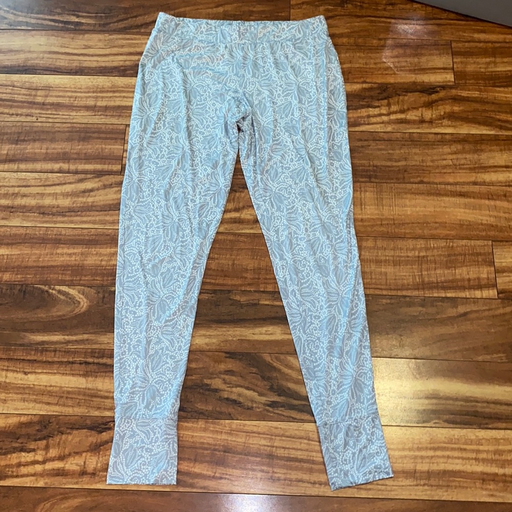 Lands’ End leggings size medium M 10-12 pants cozy - Picture 2 of 8